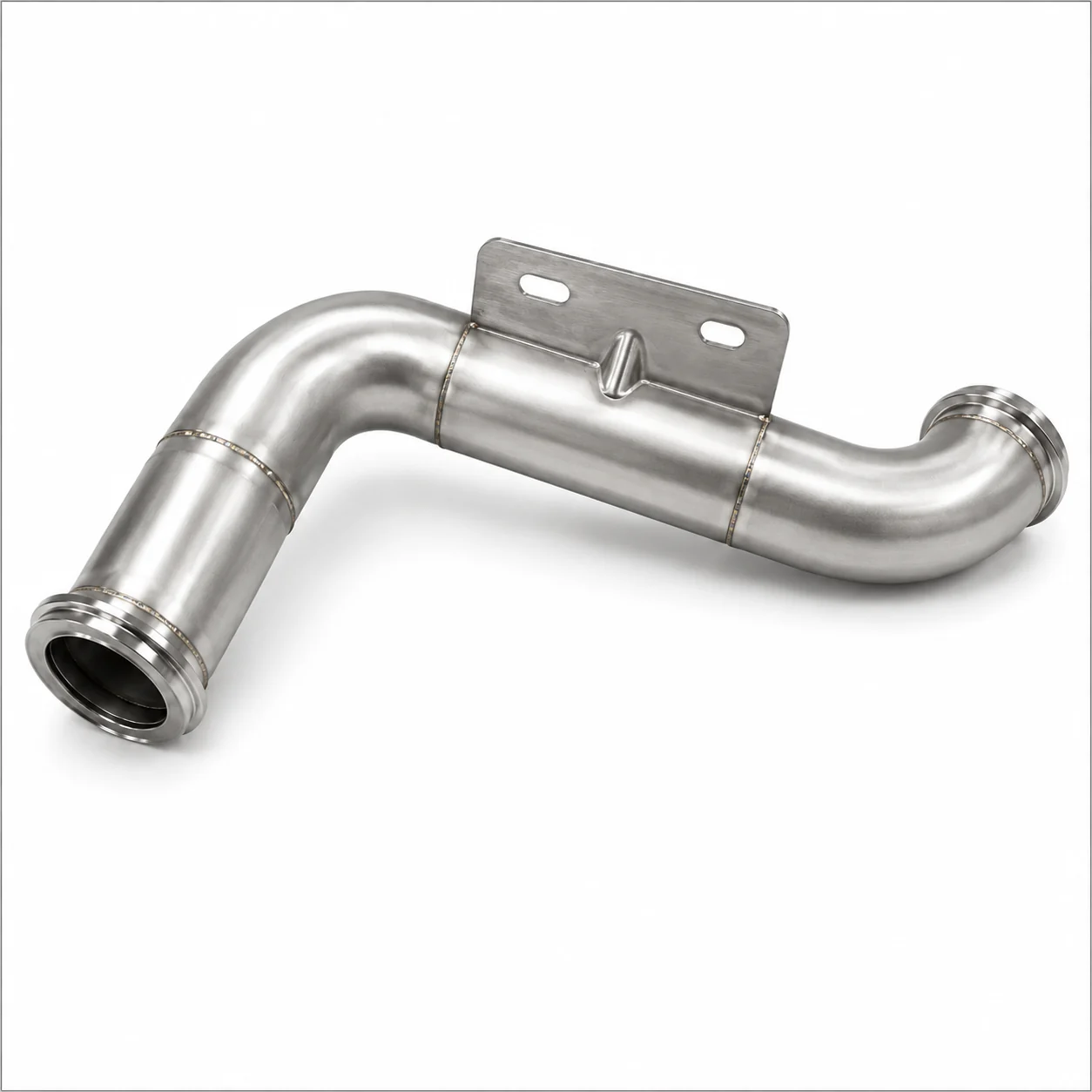 EGR corrugated pipe assembly