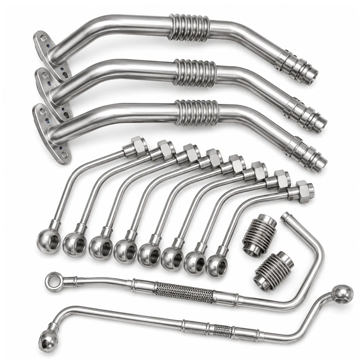 egr corrugated pipe assembly 014