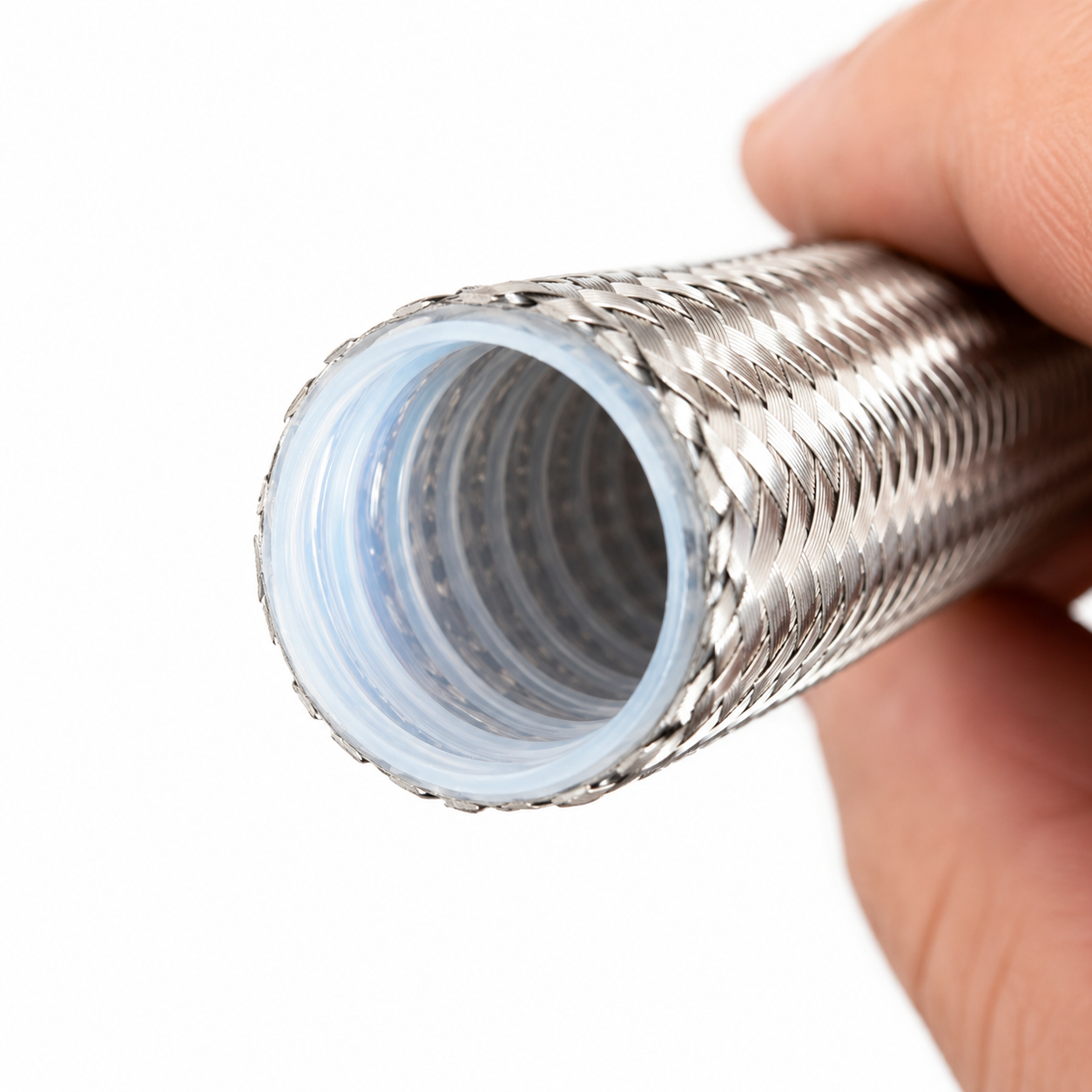 ptfe corrugated braided hose 001