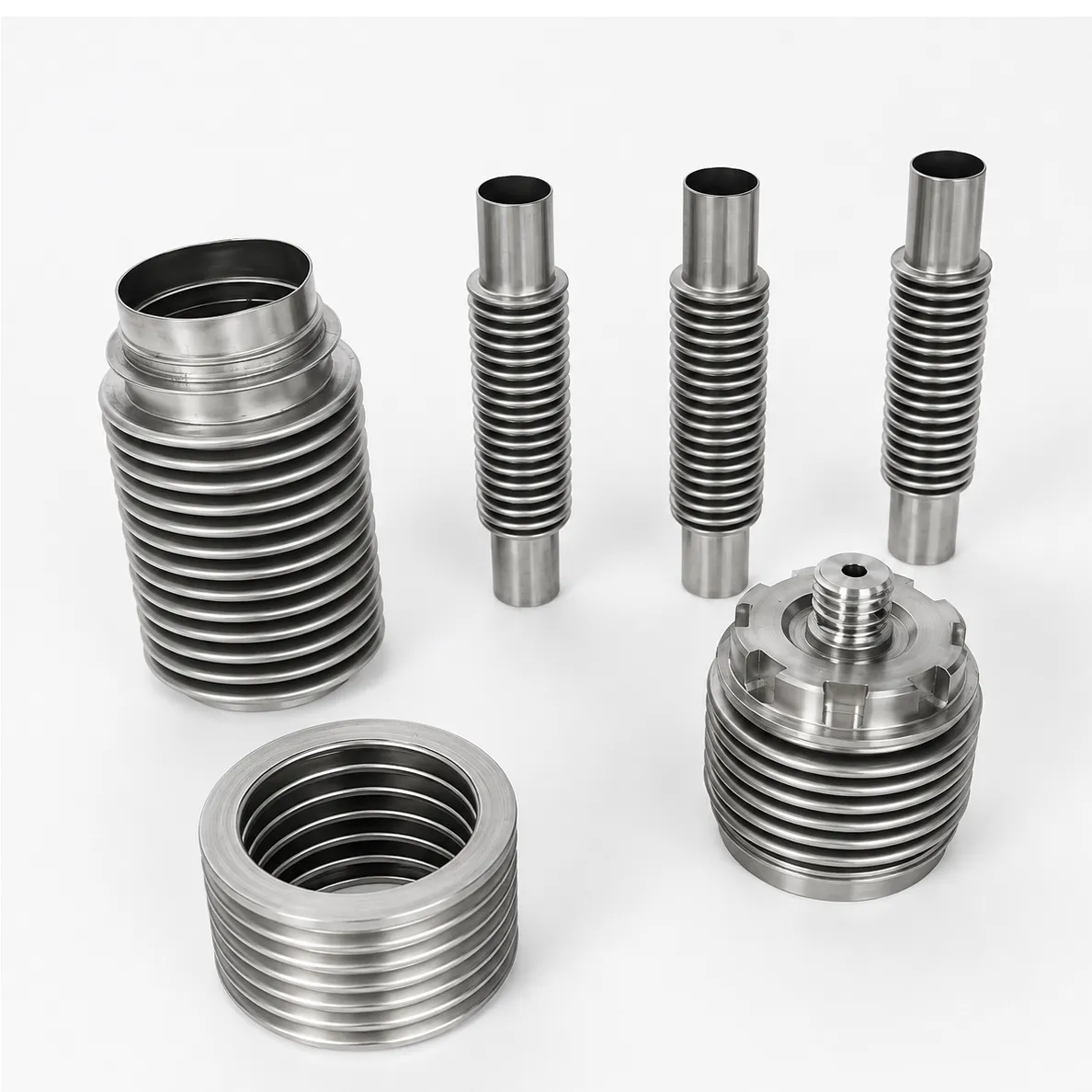 Stainless steel metal hose end connection